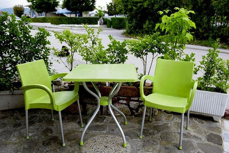 Gartenmöbel aus Kunststoff