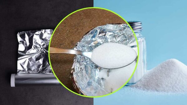 Alufolie und Salz, man kann sich nicht vorstellen, was passiert: Woraus es besteht und warum jeder es tut