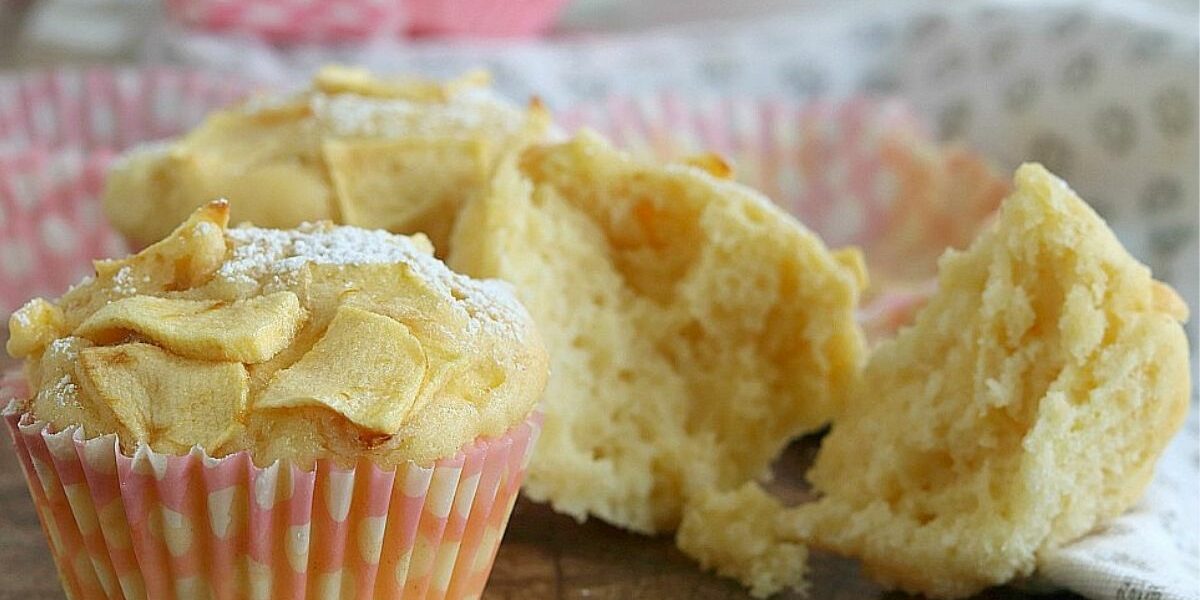 Apfelmuffins – schnelles und einfaches Rezept ohne Butter