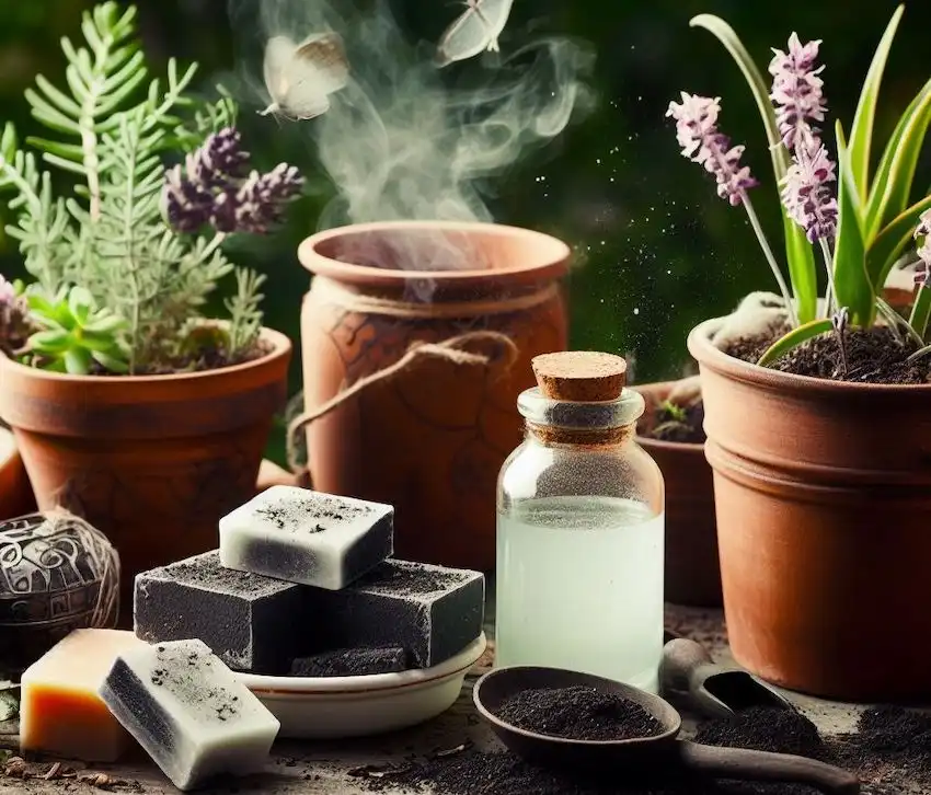 Asche, Wasser und Seife