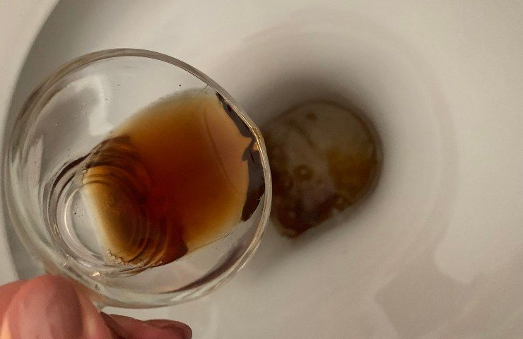 Auf der Toilette genügt eine Tasse Kaffee, schon nach kurzer Zeit entstehen unerwartete Ergebnisse