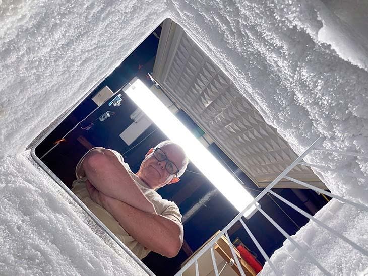 Untersuchen Sie die Innenseite Ihres Gefrierschranks 