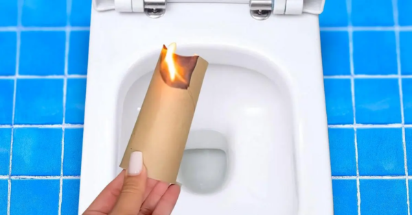 Beseitige alle schlechten Toilettengerüche mit einem einfachen und kostenlosen Trick
