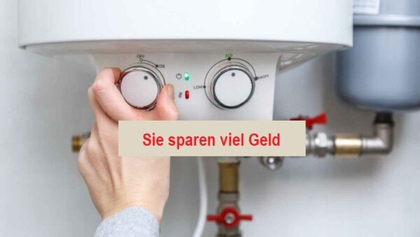 Boiler, die Funktion zu aktivieren, bevor Sie das Haus verlassen: viel Geld gespart