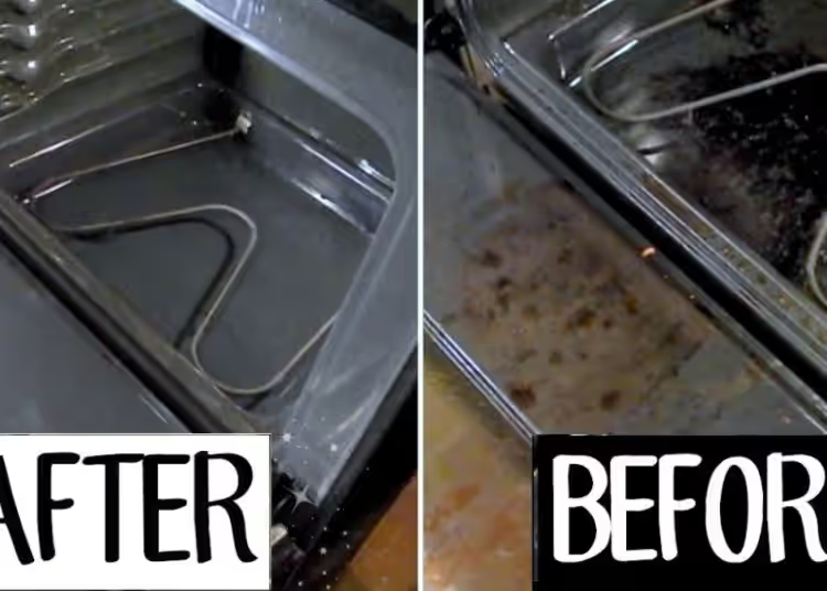 Bringen Sie Ihren Ofen mit etwas Wasser, Essig und Backpulver wieder zum Glänzen