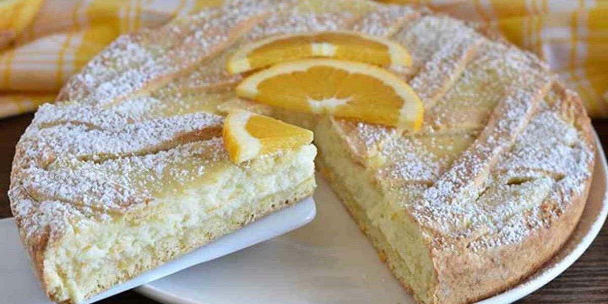Cremige Torte mit Orangen und weißer Schokolade: Einfach und schnell!