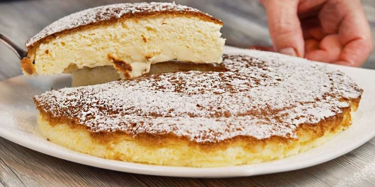 Cremiger, diätetischer Joghurtkuchen Sie haben ihn noch nie gegessen.