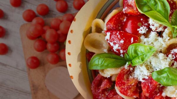 Crudaiola aus Apulien, eine erfrischendere Pasta gibt es nicht: Was für ein Genuss für den Gaumen