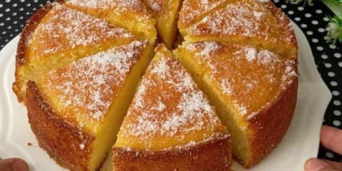 Das Rezept für den Joghurtkuchen, schnell und so süß