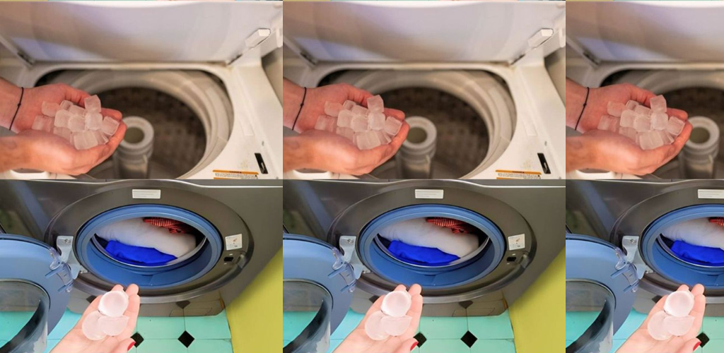 Der Ice Cube Laundry Hack: Ein Game-Changer beim Wäschewaschen