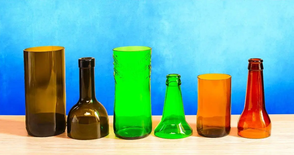 Der Trick, Glasflaschen mit einer Schnur zu zerschneiden, um eigene Gläser herzustellen