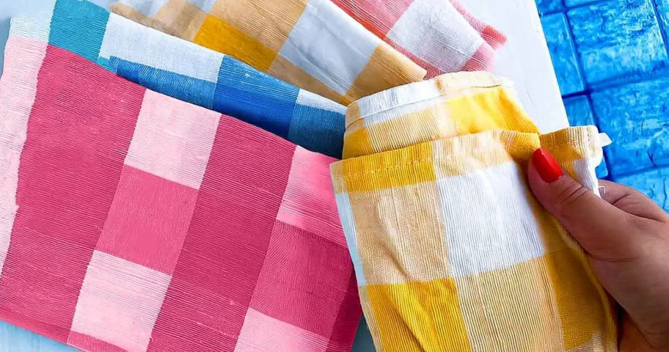 Der Trick, Küchenpapier in 2 Minuten zu reinigen, ohne Waschmaschine