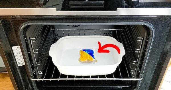 Der Trick, den Backofen „ohne Aufwand“ zu reinigen. Sogar verbranntes Fett verschwindet