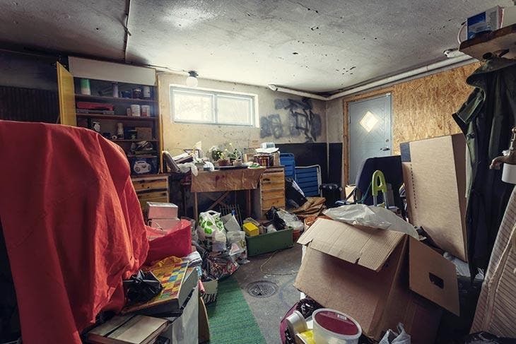 unordentlicher Keller