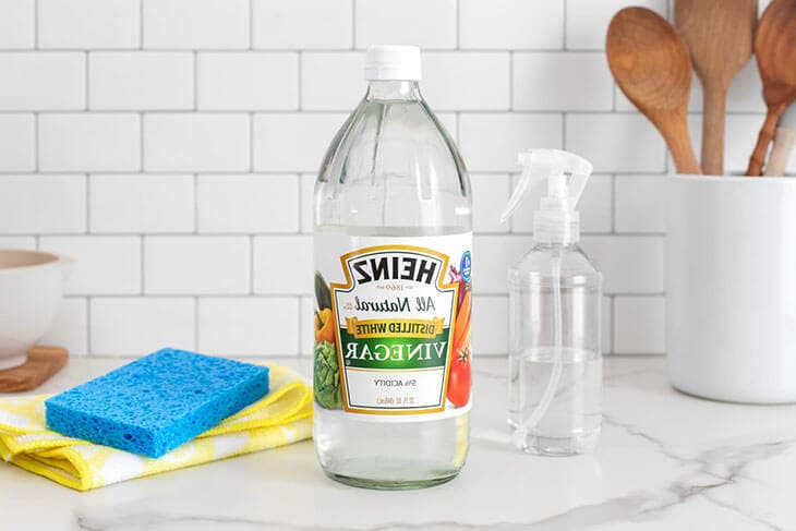 Der Trick, um den gesamten Schmutz in der Küche in weniger als 5 Minuten zu beseitigen 4 Weißer Essig 15