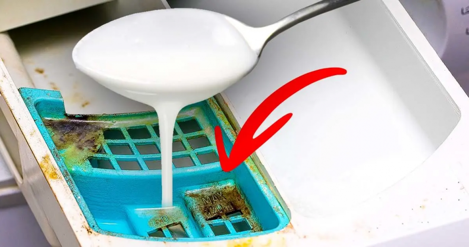 Der effektivste Trick, um Waschmittelrückstände aus der Waschmaschine zu entfernen. Noch wirksamer als Bikarbonat