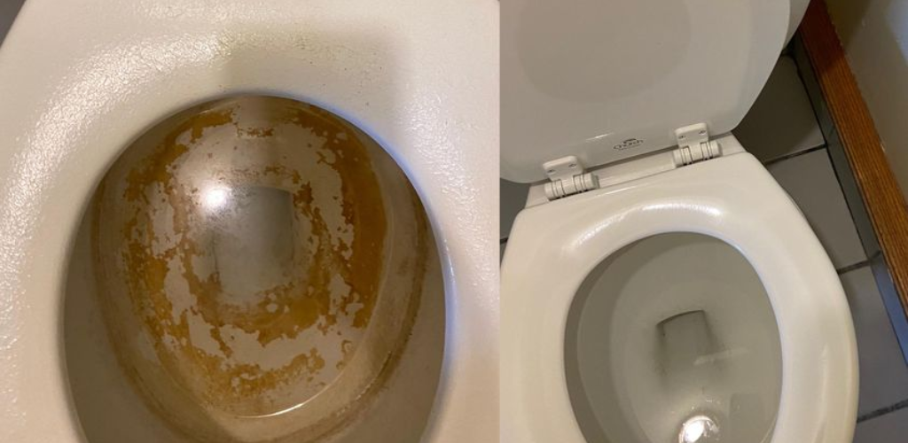 Die Zutat, die Hotels zur Reinigung von Badezimmern verwenden: Bleibt länger als 72 Stunden sauber