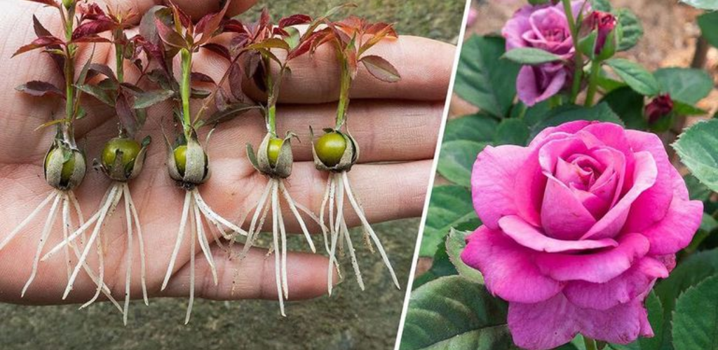Die meisten Menschen wissen nicht, wie man Rosen aus Knospen züchtet