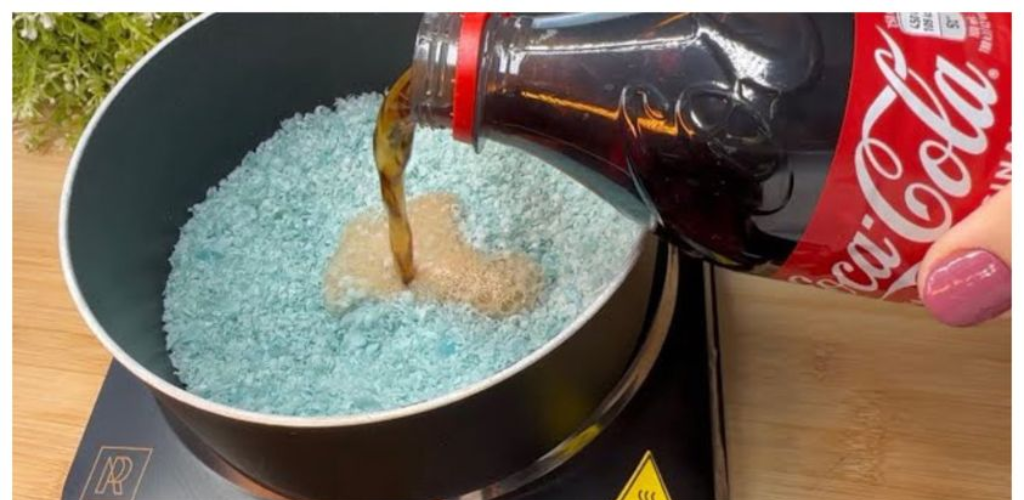 Du wirst COCA COLA mit Seife mischen und mir ein Leben lang danken.