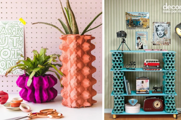 Eierkartons: Recyceln Sie sie auf diese Weise. Viele einfache und dekorative Ideen