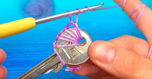 Ein Faden und ein Schlüssel reichen aus, um etwas völlig Einzigartiges für Ihr Zuhause zu schaffen