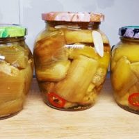 Ein tolles Rezept für Auberginen-Konservierung!