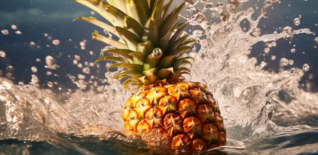 Eine einfache Anleitung zum Anbau von Ananas im Wasser zu Hause