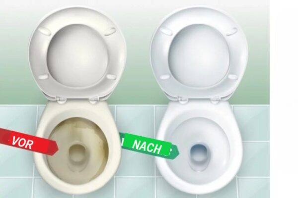 Eine gelbliche Toilette aufhellen: 4 leistungsstarke und kostengünstige Hausmittel!