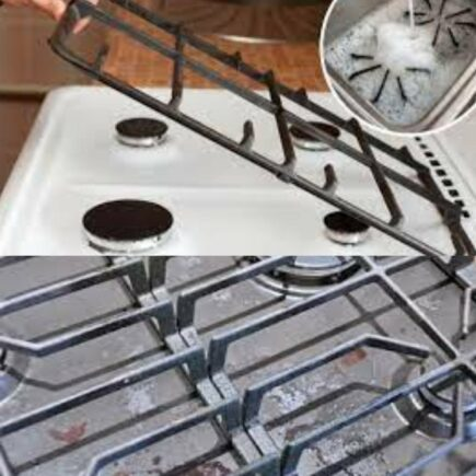 Einfache Reinigung des gusseisernen Herdrostes: Fett löst sich mühelos!