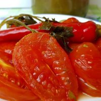 Eingelegte Tomaten (für den Winter)!