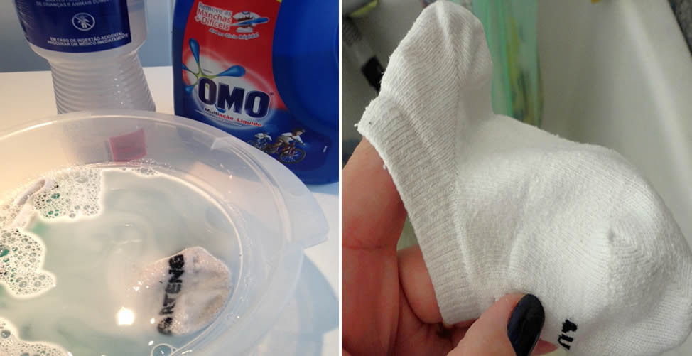 Wie man Socken wäscht