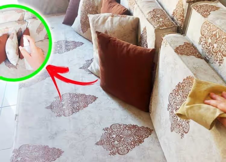 Erfrischen Sie Ihr Sofa mit diesen natürlichen Tipps, damit es sauber und duftend bleibt
