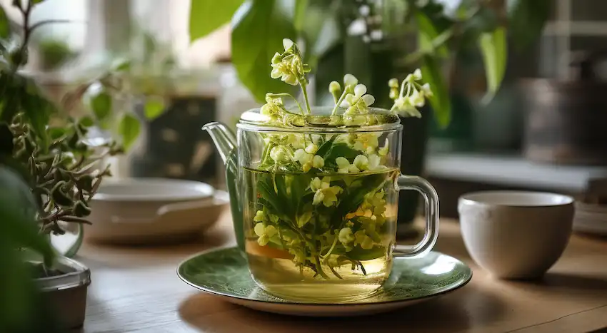 ein Tee aus Euphorbia Hirta