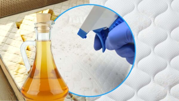 Essig auf der Matratze, das Heilmittel der alten Großmutter: Er „rettet“ Sie in der Nacht