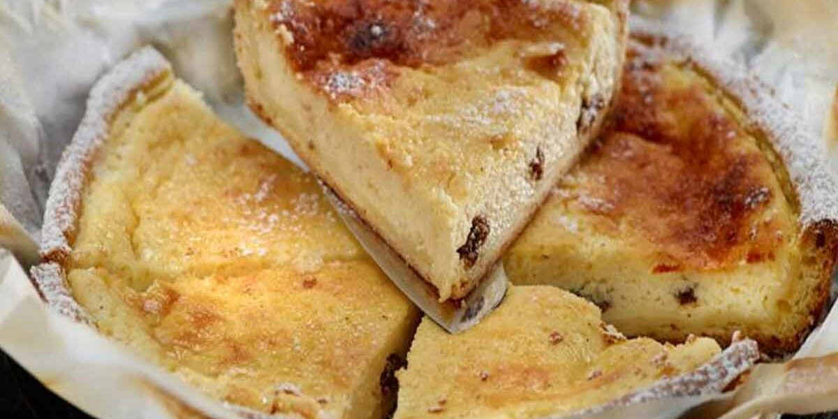 Fabelhafte knusprige Torte mit Quark