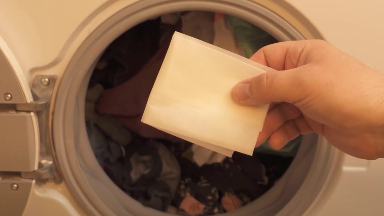 Waschmaschine mit feuchten Tüchern waschen