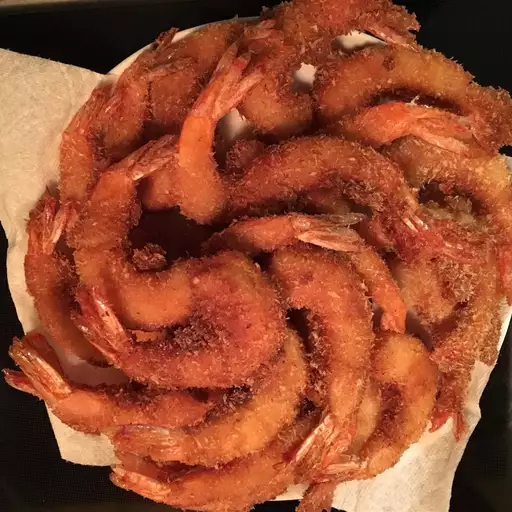 Garnelen mit Kokosnuss