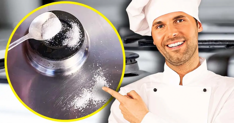 Geben Sie Salz ins Feuer und sehen Sie, was passiert: Das ist das Geheimnis des Chefkochs