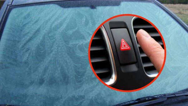 Gefrorene Windschutzscheibe, diese Taste taut sie in 1 Minute ab: Jeder tut es