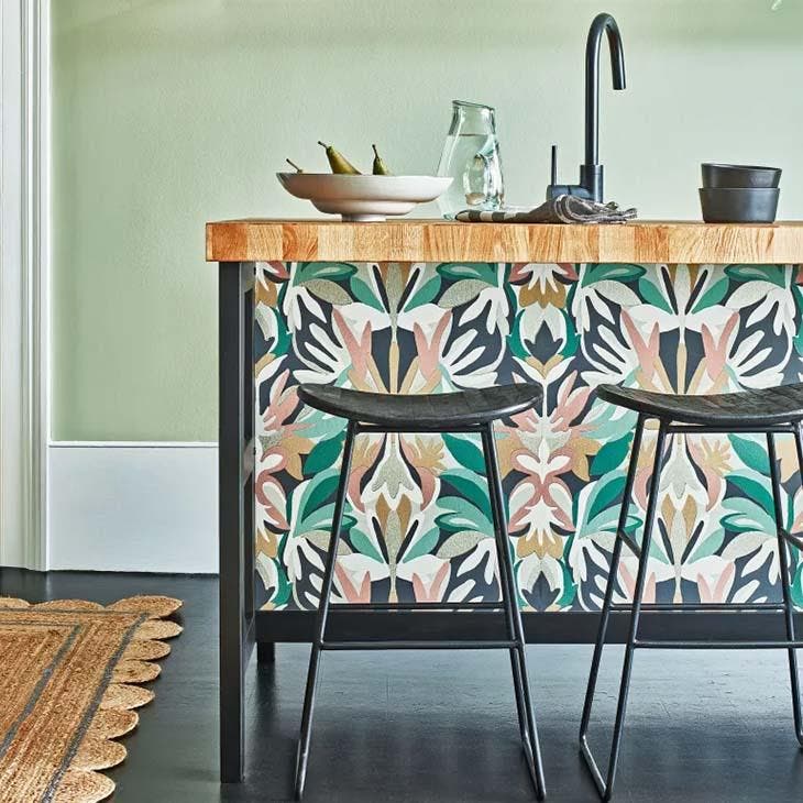 Muster zum Dekorieren der Küche