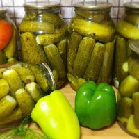 Glasig knusprig marinierte Gurken (für den Winter)!