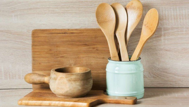 Schöpfkellen aus Holz