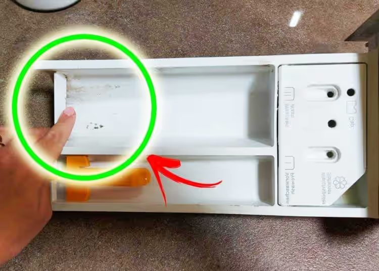 Ist die Schublade Ihrer Waschmaschine schmutzig? Hier sind 5 + 1 natürliche Tipps für ein neues Aussehen