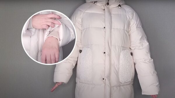 Jackenärmel zu lang, wie man sie kürzt: Eine Schere genügt