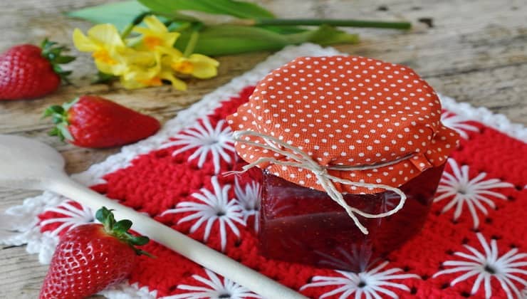 Erdbeerkonfitüre