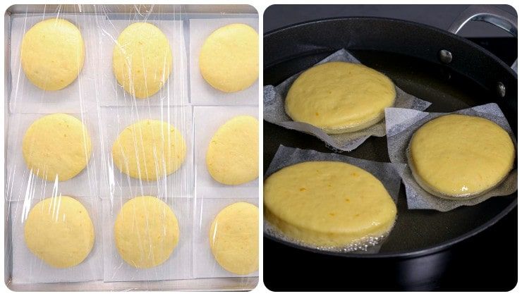 Zubereitung von Donuts