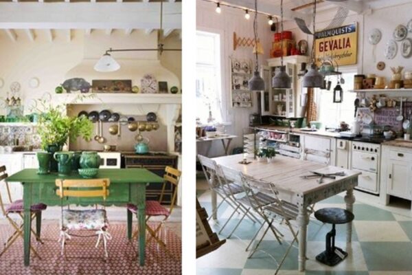 Küche im Retro-Stil: Richten Sie sich dank dieser günstigen Ideen ein! Lassen Sie sich inspirieren