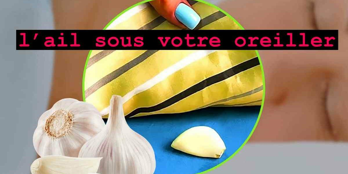Knoblauch, legen Sie ihn unter Ihr Kopfkissen und Sie werden unglaublich überrascht sein.