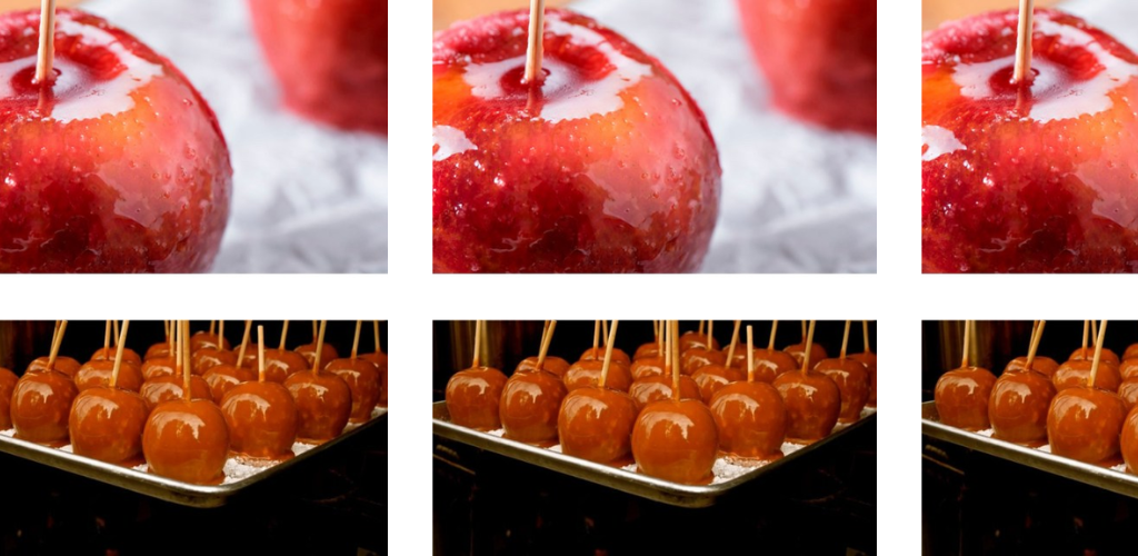 Knusprig karamellisierte Äpfel oder Karamelläpfel Ein sehr leckeres Dessert!