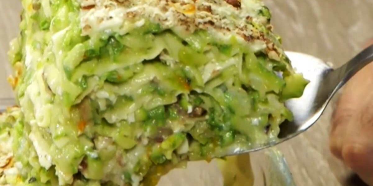 Köstliche und einfache Zucchinilasagne